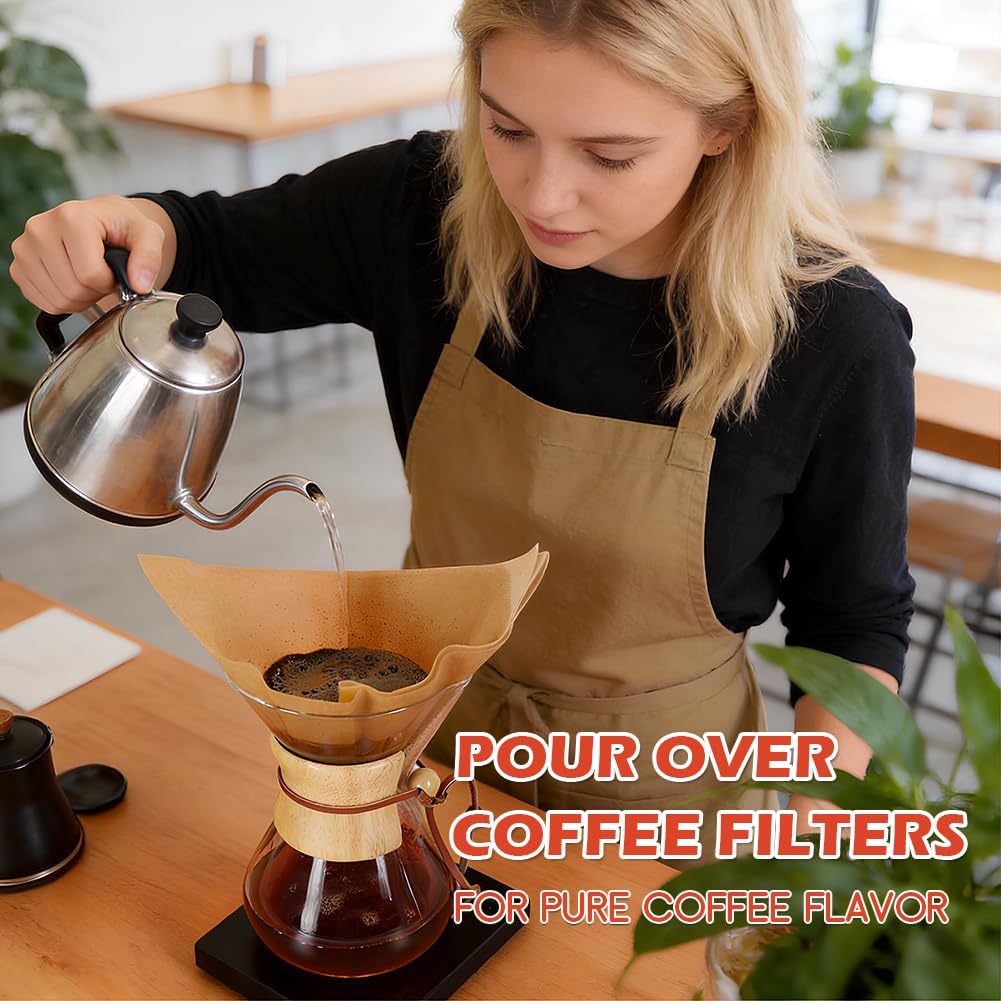 200 piece value pack of paper coffee filters