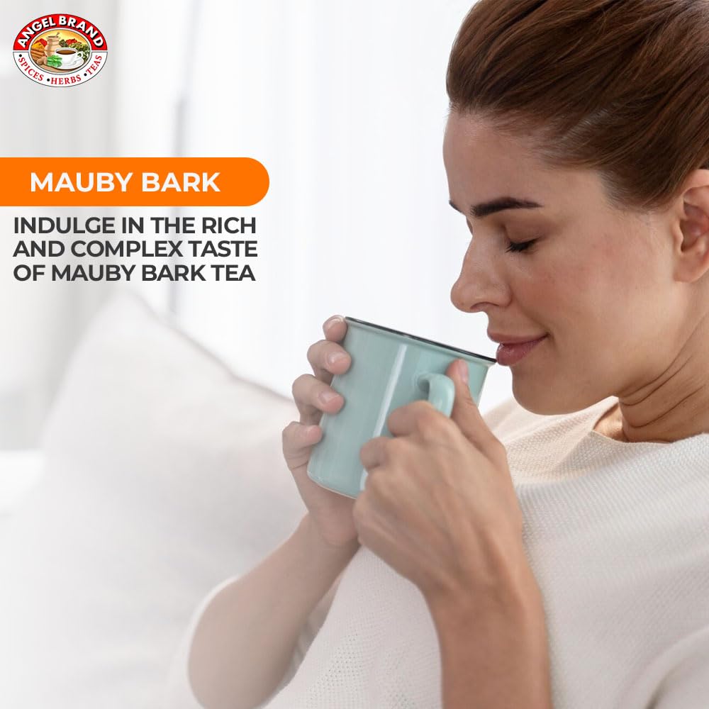 Angel Brand Mauby Bark Tea Bags 20 Pack of 3 – Herbal Mauby Tea for Digestion &