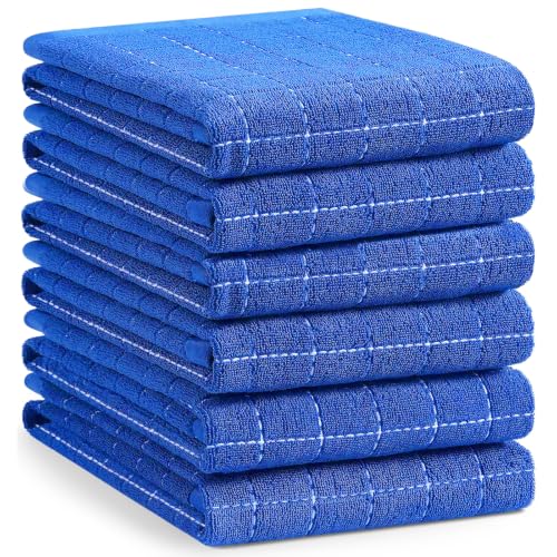 100% Cotton Terry Kitchen Towels (6 Count)