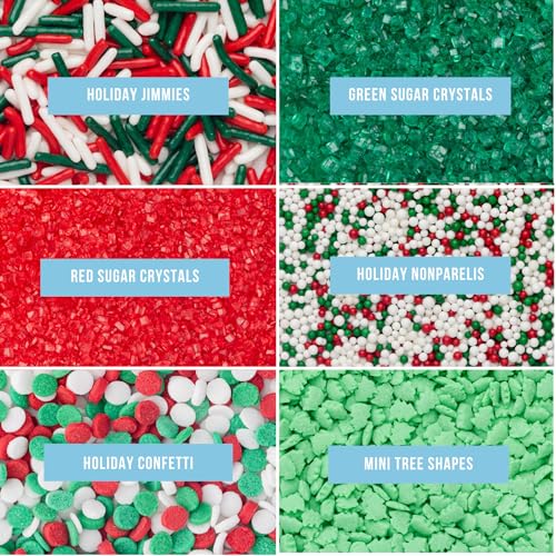 Christmas Sprinkles Mix (6.45 Ounce)