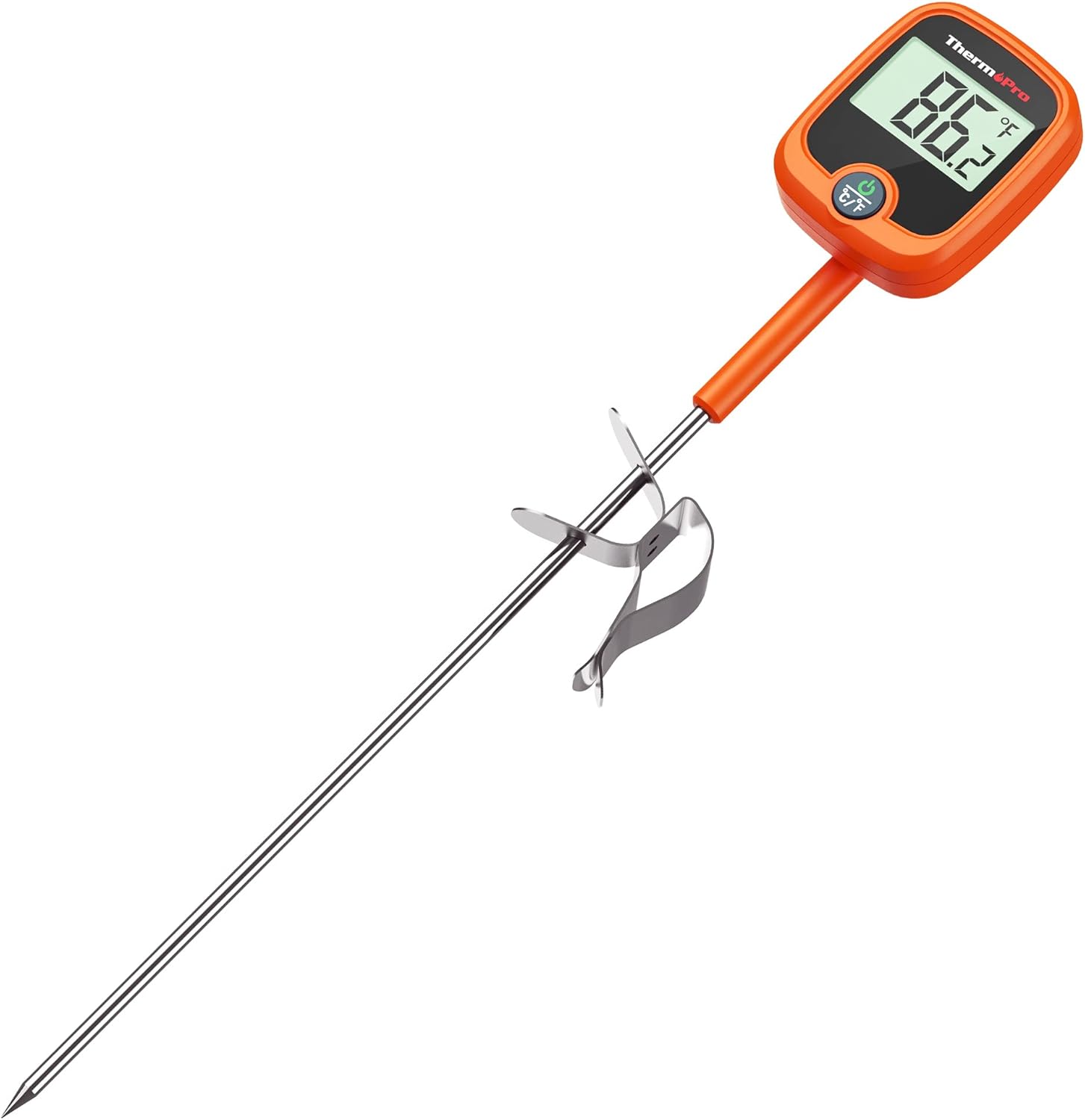ThermoPro TP509 Candy Thermometer with Pot Clip, 10