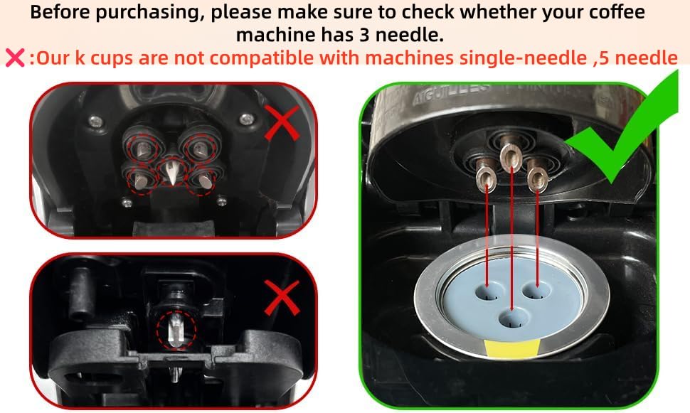 Stainless Steel Reusable K Cups Compatible with Ninja Coffee Maker