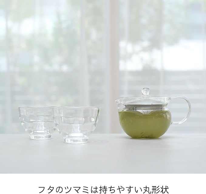 Hario ChaCha Kyusu "Maru" Tea Pot, 300ml