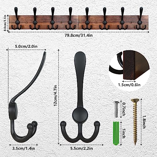 Wall Mounted Coat Rack