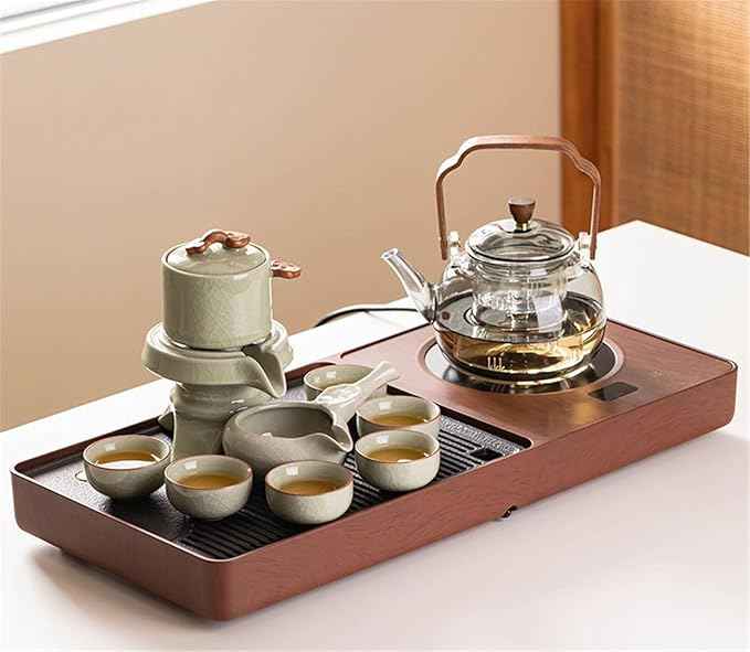 Fully Automatic Tea Tray Set, Electric Kettle and Brewing Station-suit19