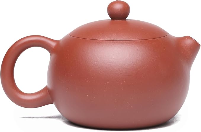 Fine Yixing Clay Teapot,Chinese Genuine Handmade Zisha Tea Pot 7.8 Oz with Filter,Infuse Brew Kungfu Tea Maker
