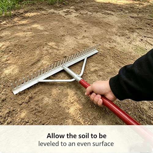 Aluminum Landscape Rake 36 Inch