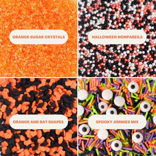 Halloween Sprinkles 4 Pack