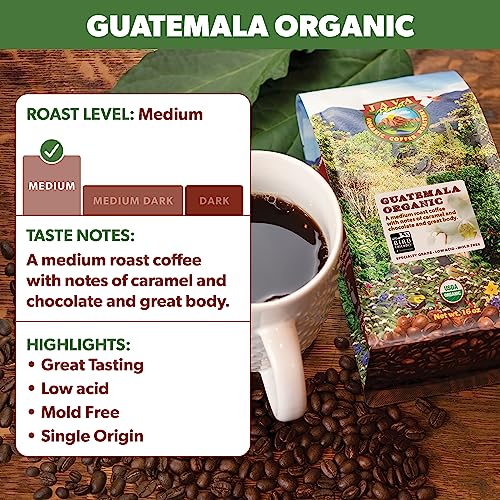 Low Acid Organic Whole Bean Coffee (80 Ounce)