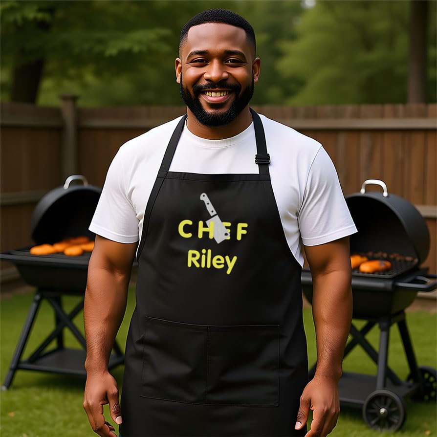 Personalized Chef Apron for Men