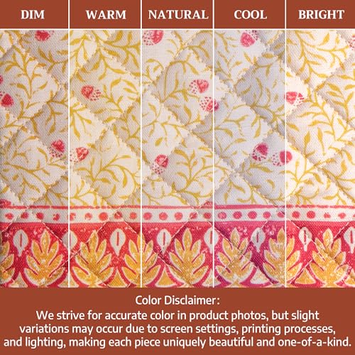 100% Cotton Oven Mitt & Pot Holder Set (2 Count)