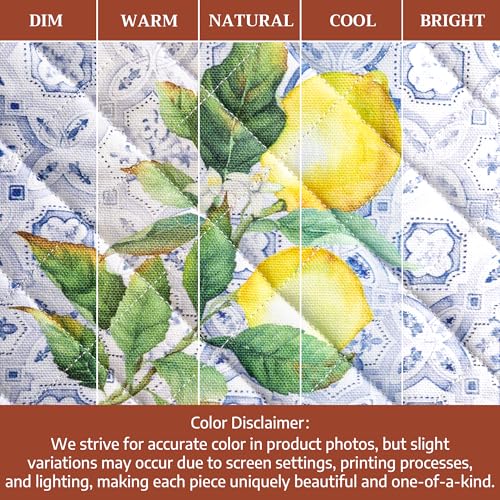 100% Cotton Oven Mitt & Pot Holder Set (2 Count)