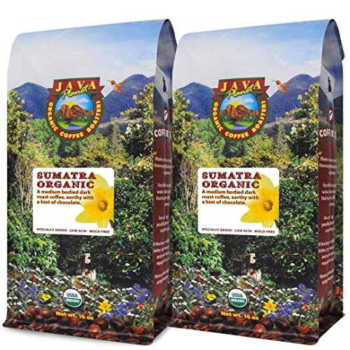 Low Acid Organic Coffee Beans Whole (32 Ounce)