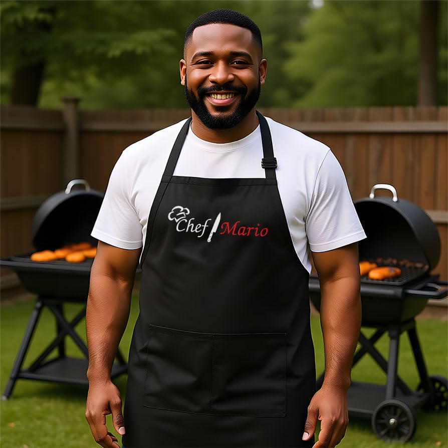 Personalized Chef Apron for Men