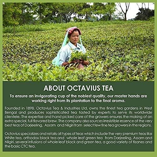 Assorted Tea Variety Pack in Tile Motif Design Wooden Box (60 Count)