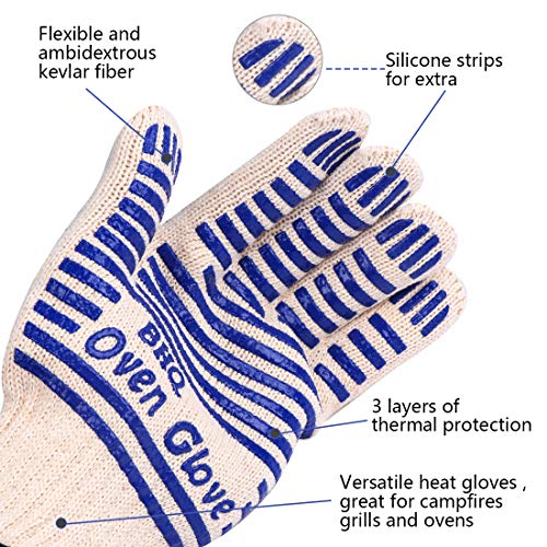 Extreme Heat Resistant Oven Gloves (2 Count)