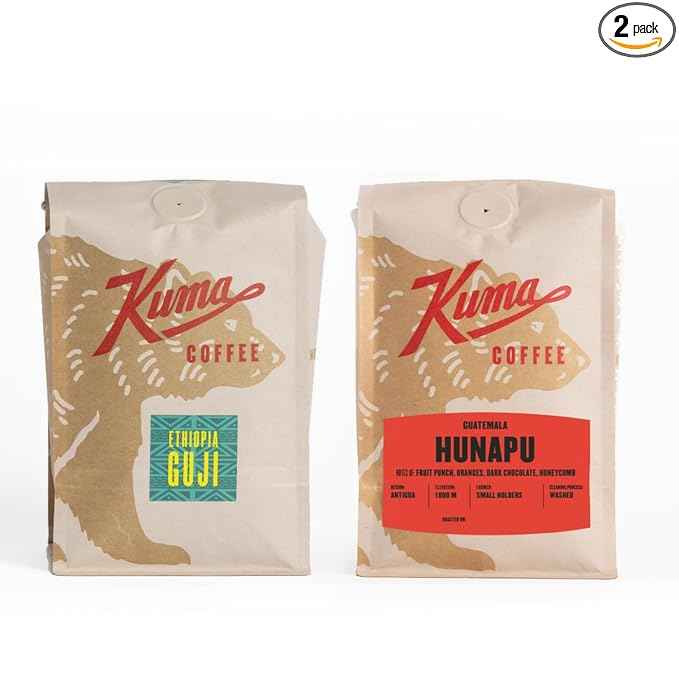 Bean Box Coffee Sampler - Single Origin, 2-Pack, Freshly Ground, Gourmet Coffee