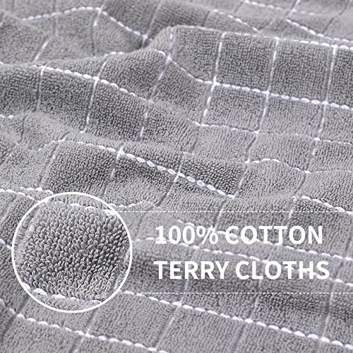 100% Cotton Terry Kitchen Towels (6 Count)