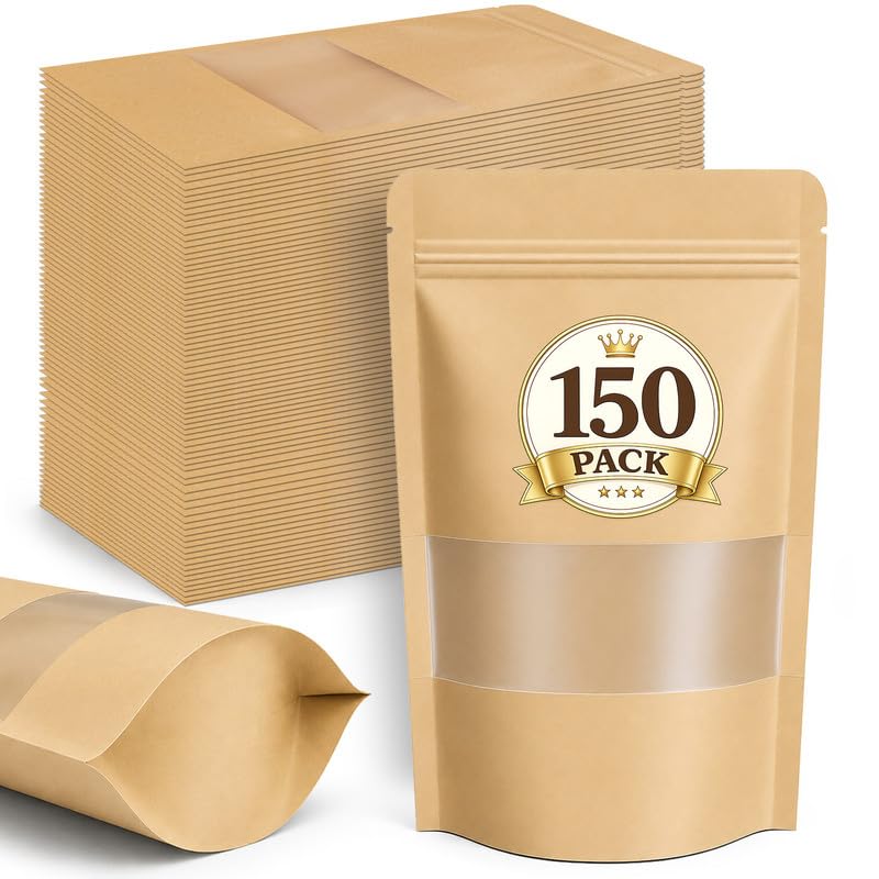 150 Pack Resealable Bags (150 Count)