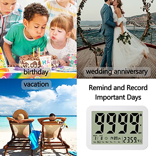 Digital Countdown Days Timer Clock