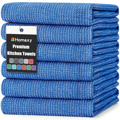380 GSM Cotton Premium Kitchen Towels 6 Pack (6 Count)