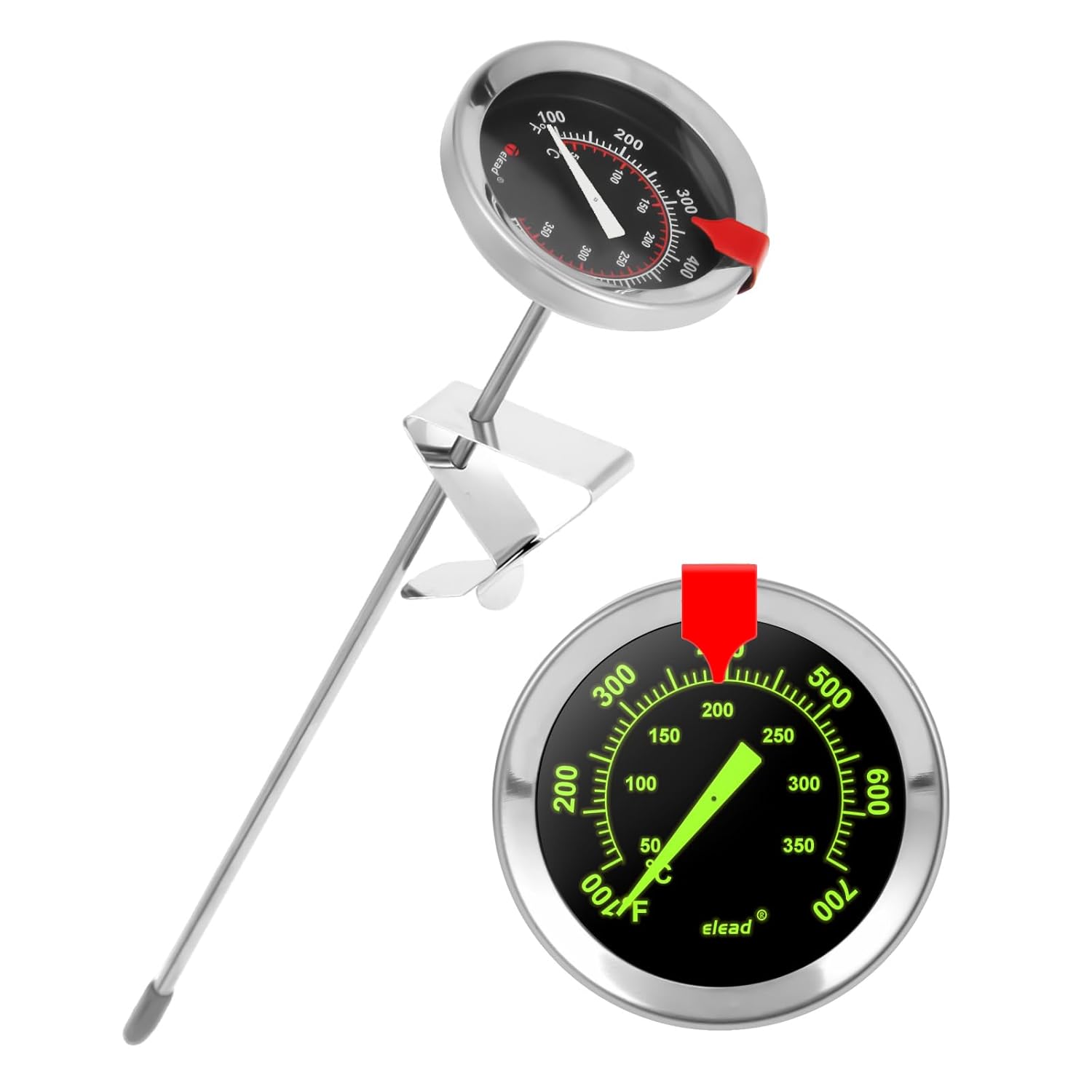 Glow-in-The-Dark Candy Thermometer Waterproof - 9