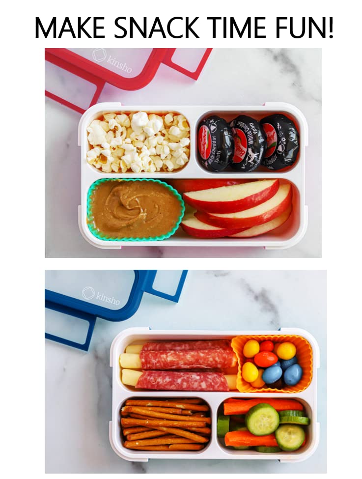 Small Snack Containers for Kids Toddlers (2 Count)