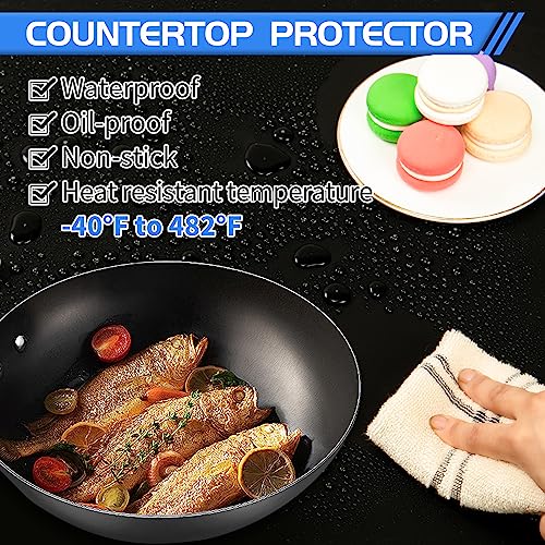 Silicone Mat 36"x 23.6" Heat Resistant Mats for Countertop Protector