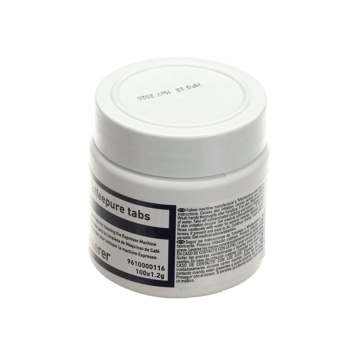 Coffee machine cleaning tablets, 1 count package