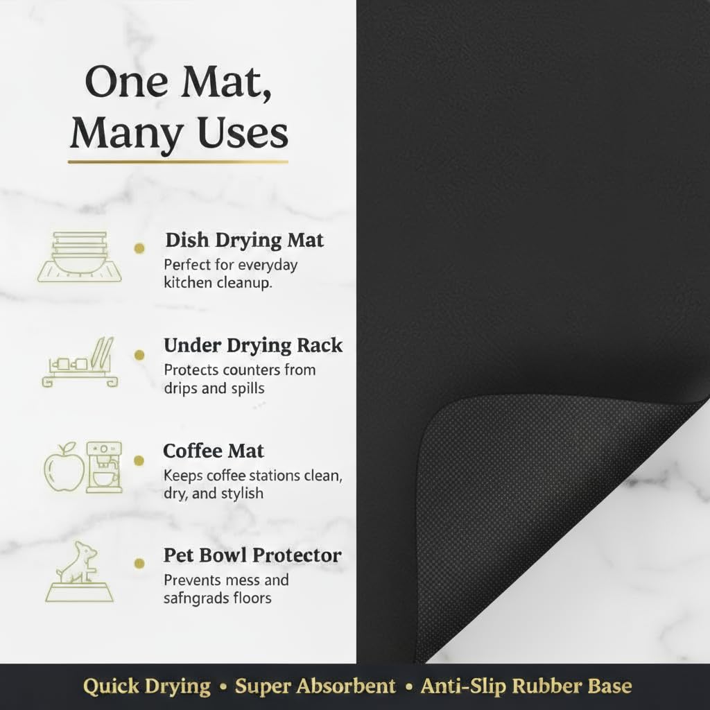 Dish Drying Mat Super Absorbent