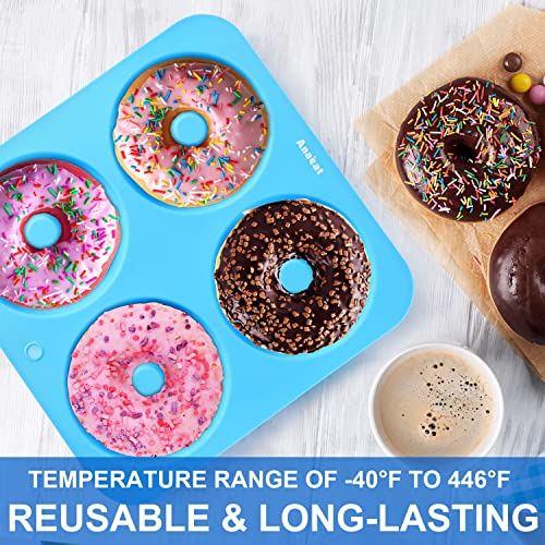 Full Size Donut Baking Pans 3 Pack (3 Count)
