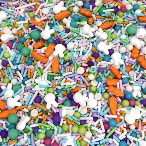 Sprinkles Edible Cake and Cupcake Sprinkles with Assorted Shapes and Sizes for Parties (4 Ounce)