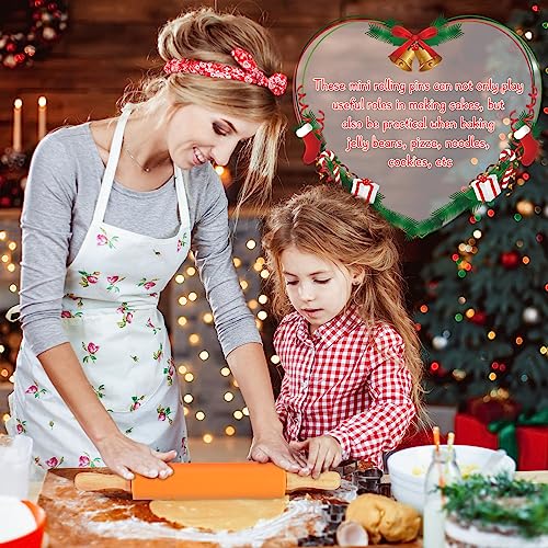 12 Pcs Small Rolling Pin Kids 12 Inch (12 Count)