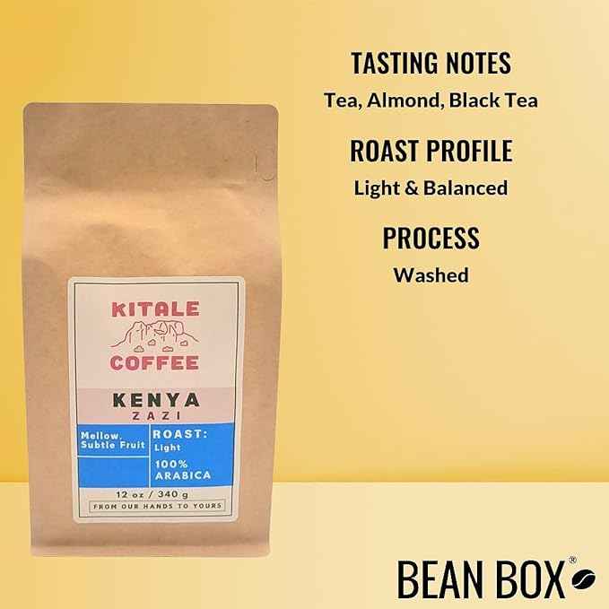 Bean Box Coffee Sampler - Single Origin, 3-Pack, Freshly Ground, Gourmet Coffee
