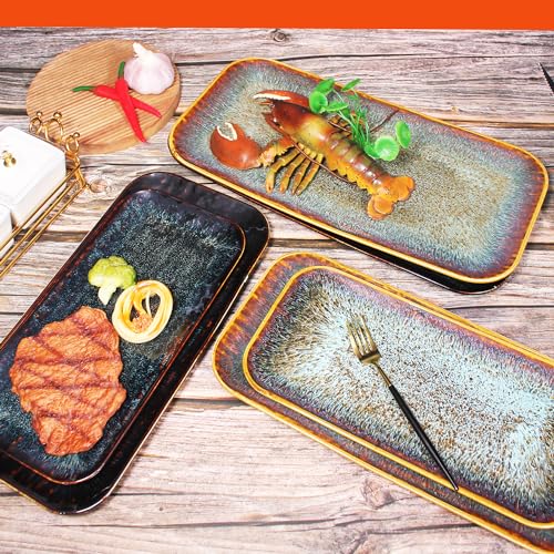 Porcelain Dinner Plates Platters Set of 2 (2 Count)