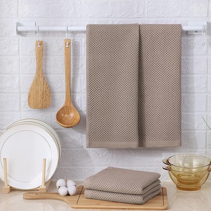 100% Cotton Waffle 6 (6 Count)