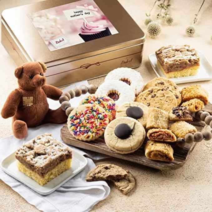Mother's Day Gift Baskets, Gourmet Food Gifts for Women, Mom, Daughter, Sister, Friends & Co-workers, Food Gift Baskets By Dulcet Gift Baskets