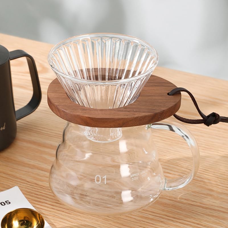 Wooden Coffee Dripper Stand Coffee Maker Stand
