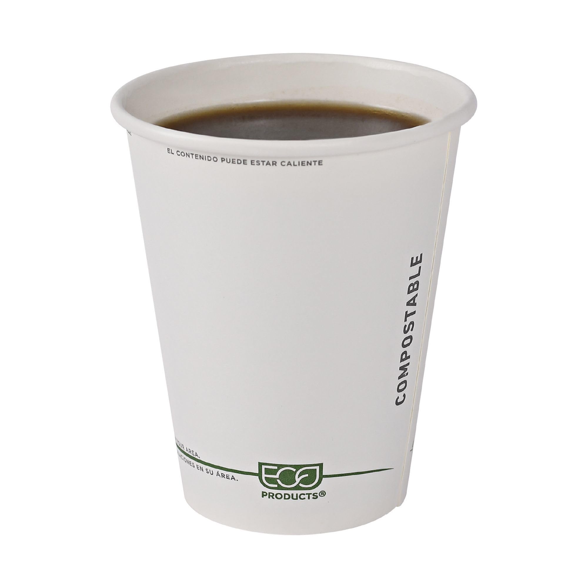 GreenStripe Disposable Paper Hot Cups (1000 Count)