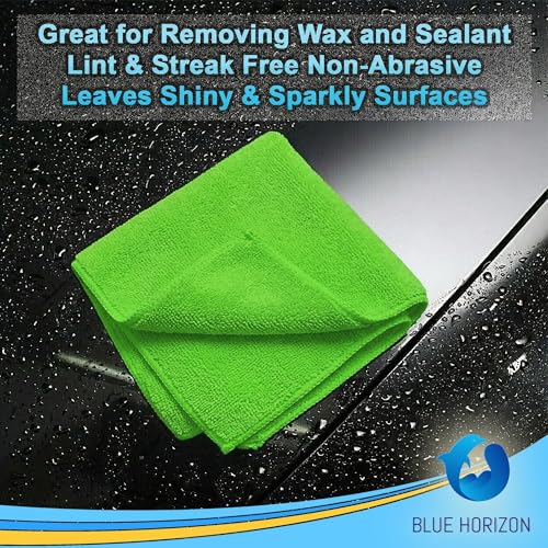Green Large Microfiber Cleaning Towels (36 Count)
