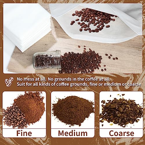 50Pcs Commercial Cold Brew Coffee Filters for 5 Gallon Buckets