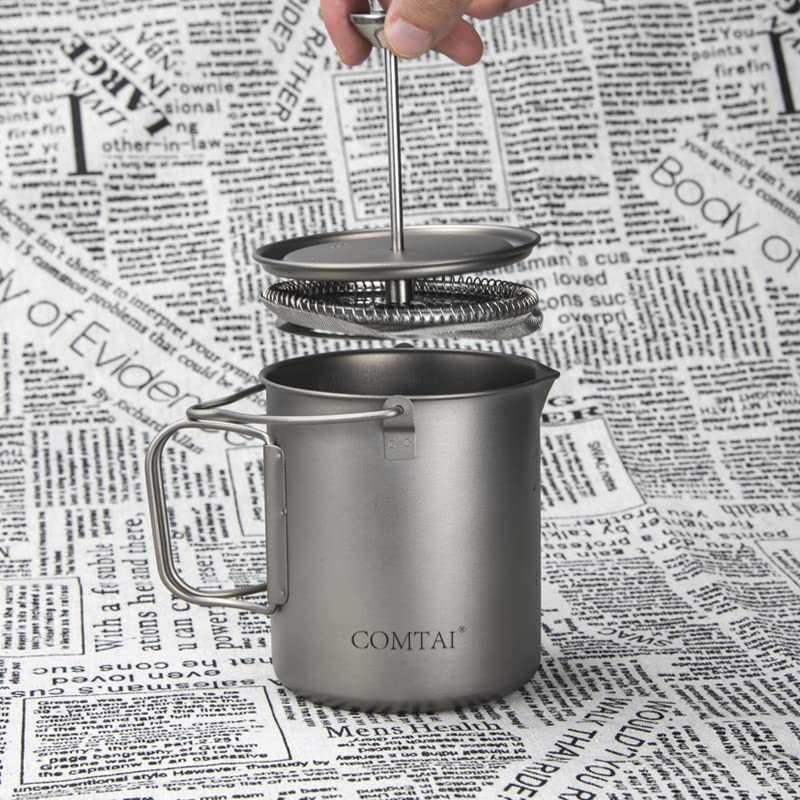 Titanium French Press Pot 750mL