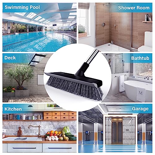 Floor Scrub Brush with 55" Long Handle