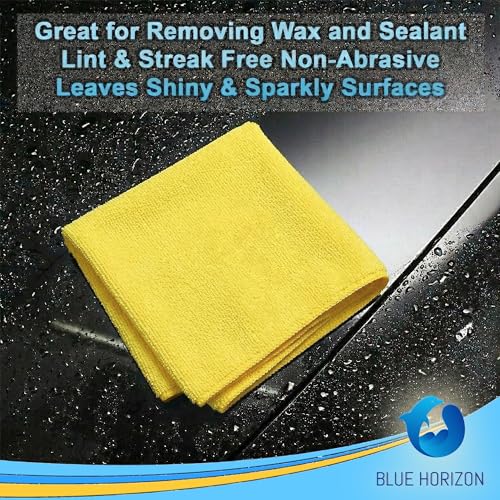 Yellow Microfiber Cleaning Towels (36 Count)
