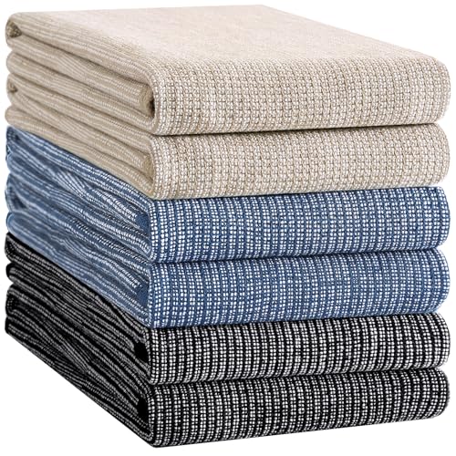 380 GSM Cotton Premium Kitchen Towels 6 Pack (6 Count)