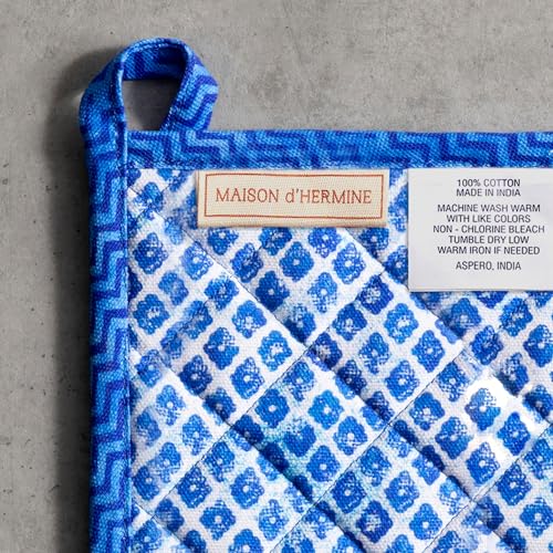 100% Cotton Oven Mitt & Pot Holder Set (2 Count)