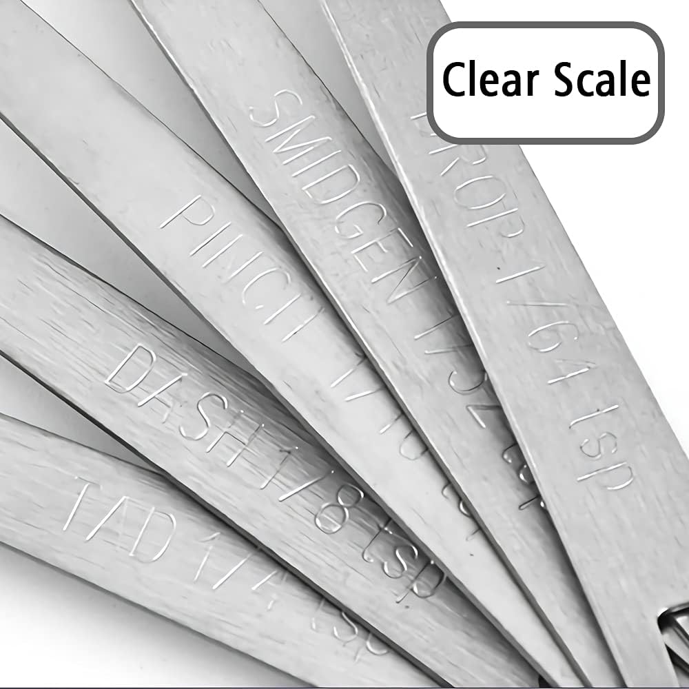 1PCS 1/4 Teaspoon(1/4tsp, 1.25 ml, Tad) Single Tiny Measuring Spoon, Small Individual Stainless Steel Measure Spoons Only