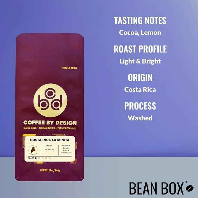 Bean Box Coffee Sampler - Single Origin, 4-Pack, Freshly Ground, Gourmet Coffee