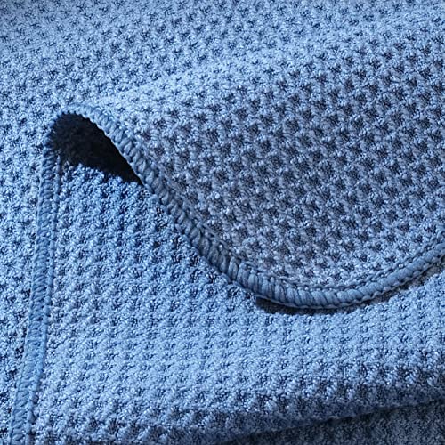 340 GSM Microfiber Waffle Kitchen Dish Tea Towel (12 Count)
