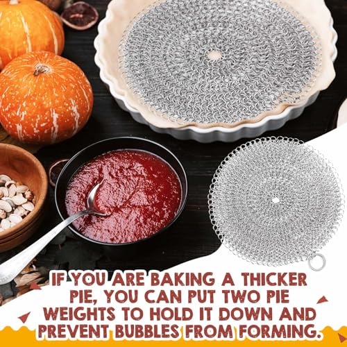 2 Pcs Universal Fit Pie Weight for Blind Baking (2 Count)